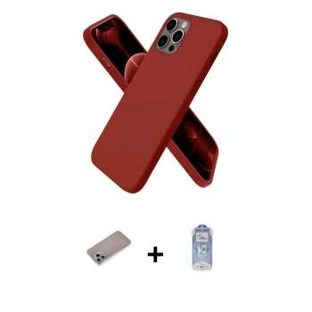 MARSİLYAN™- iPhone 12 Pro Max Kılıf Kozmos Yansıma Özel Seri - Siyah Joko Magic 5D Cam + Shine Kamera Lens Koruma Cam - SABE