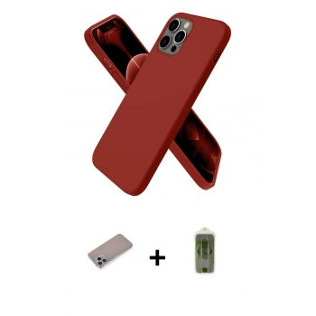 MARSİLYAN™- iPhone 12 Pro Max Kılıf Kozmos Yansıma Özel Seri - Siyah Joko Magic 5D Hayalet Cam + Shine Kamera Lens Koruma Cam - SABE