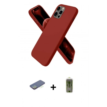 MARSİLYAN™- iPhone 12 Pro Max Kılıf Kozmos Yansıma Özel Seri - Siyah Joko Magic 5D Hayalet Cam + Renkli Kamera Lens Koruma Cam - YL