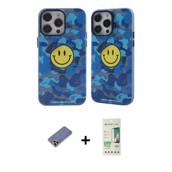 MARSİLYAN™- iPhone 12 Pro Max Kılıf Nova Doku Koleksiyonu - Siyah 20D Premium Cam Ekran Koruyucu + Metal Kamera Lens Koruma Cam - GD