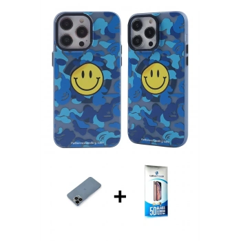 MARSİLYAN™- iPhone 12 Pro Max Kılıf Nova Doku Koleksiyonu - Siyah 5D Eko Cam Ekran Koruyucu + Shine Kamera Lens Koruma Cam - SH