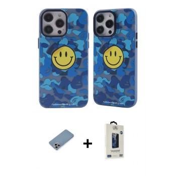 MARSİLYAN™- iPhone 12 Pro Max Kılıf Nova Doku Koleksiyonu - Siyah Bilvis Hayalet Cam Ekran Koruyucu + Shine Kamera Lens Koruma Cam - GI