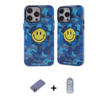 MARSİLYAN™- iPhone 12 Pro Max Kılıf Nova Doku Koleksiyonu - Siyah Joko Magic 5D Cam + Metal Kamera Lens Koruma Cam - GD
