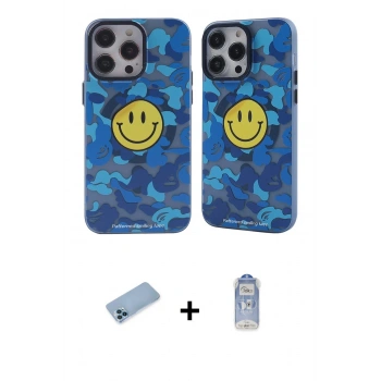 MARSİLYAN™- iPhone 12 Pro Max Kılıf Nova Doku Koleksiyonu - Siyah Joko Magic 5D Cam + Shine Kamera Lens Koruma Cam - MI