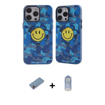 MARSİLYAN™- iPhone 12 Pro Max Kılıf Nova Doku Koleksiyonu - Siyah Joko Magic 5D Cam + Shine Kamera Lens Koruma Cam - PE