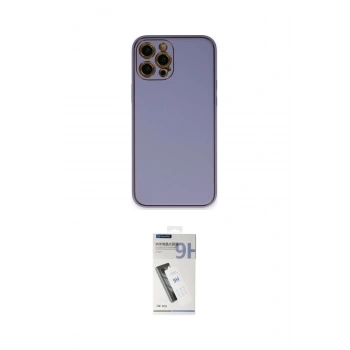 MARSİLYAN™- iPhone 12 Pro Max Kılıf Yadigar Klasik - Şeffaf Uv Polymer Nano Ekran Koruyucu