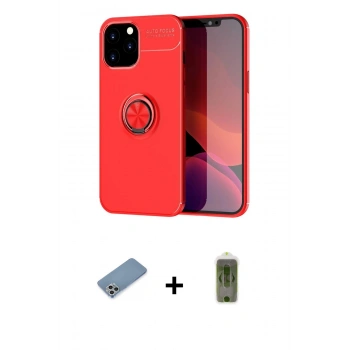MARSİLYAN™- iPhone 12 Pro Max Kılıf Yankı Form Prime - Siyah Joko Magic 5D Hayalet Cam + Shine Kamera Lens Koruma Cam - GS
