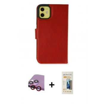 MARSİLYAN™- iPhone 13 Mini Kılıf Siluet Işık Serisi - Siyah 6D Mat Seramik Hayalet Nano Ekran Koruyucu + Raze Metal Kamera Lens - KI