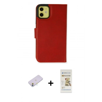 MARSİLYAN™- iPhone 13 Mini Kılıf Siluet Işık Serisi - Siyah Mat Seramik Nano Ekran Koruyucu + Renkli Kamera Lens Koruma Cam - SI