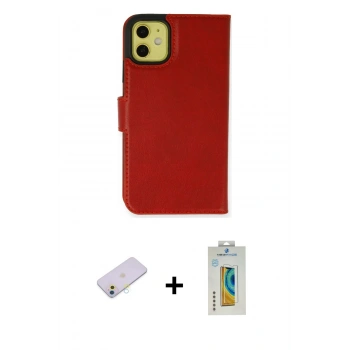 MARSİLYAN™- iPhone 13 Mini Kılıf Siluet Işık Serisi - Siyah Polymer Nano Ekran Koruyucu + Renkli Kamera Lens Koruma Cam - SI