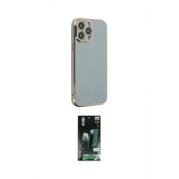 MARSİLYAN™- iPhone 13 Pro Kılıf Yankı Serisi - Şeffaf 360 Full Body Arka Koruyucu