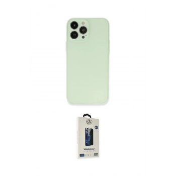 MARSİLYAN™- iPhone 13 Pro Max Kılıf Atlas Minimal Prime - Siyah Bilvis Hayalet Cam Ekran Koruyucu