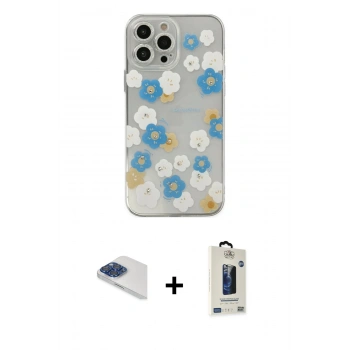 MARSİLYAN™- iPhone 13 Pro Max Kılıf Eksen Asil Prime - Siyah Bilvis Hayalet Cam Ekran Koruyucu + Pers Alüminyum Kamera Lens - LT