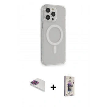 MARSİLYAN™- iPhone 13 Pro Max Kılıf Pusula Çizgi Koleksiyonu - Siyah Bilvis 3D Cam Ekran Koruyucu + Pers Alüminyum Kamera Lens - GI