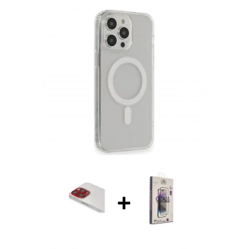 MARSİLYAN™- iPhone 13 Pro Max Kılıf Pusula Çizgi Koleksiyonu - Siyah Bilvis 3D Cam Ekran Koruyucu + Pers Alüminyum Kamera Lens - KI