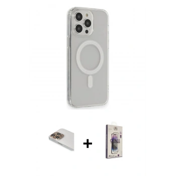 MARSİLYAN™- iPhone 13 Pro Max Kılıf Pusula Çizgi Koleksiyonu - Siyah Bilvis 3D Cam Ekran Koruyucu + Pers Alüminyum Kamera Lens - GD