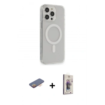 MARSİLYAN™- iPhone 13 Pro Max Kılıf Pusula Çizgi Koleksiyonu - Siyah Bilvis 3D Cam Ekran Koruyucu + Renkli Kamera Lens Koruma Cam - TU