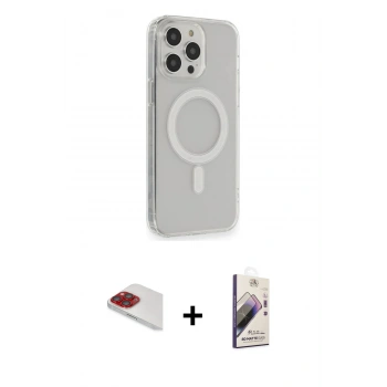 MARSİLYAN™- iPhone 13 Pro Max Kılıf Pusula Çizgi Koleksiyonu - Siyah Bilvis 3D Mat Cam Ekran Koruyucu + Pers Alüminyum Kamera Lens - KI