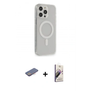 MARSİLYAN™- iPhone 13 Pro Max Kılıf Pusula Çizgi Koleksiyonu - Siyah Bilvis 3D Mat Cam Ekran Koruyucu + Renkli Kamera Lens Koruma Cam - PE