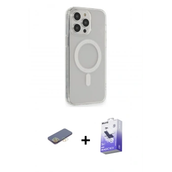 MARSİLYAN™- iPhone 13 Pro Max Kılıf Pusula Çizgi Koleksiyonu - Siyah Bilvis 5in1 5D Magic Hayalet Cam Ekran Koruyucu + Renkli Kamera Lens Koruma Cam - SI