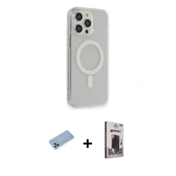 MARSİLYAN™- iPhone 13 Pro Max Kılıf Pusula Çizgi Koleksiyonu - Siyah Bilvis Hayalet Cam Ekran Koruyucu + Shine Kamera Lens Koruma Cam - MI