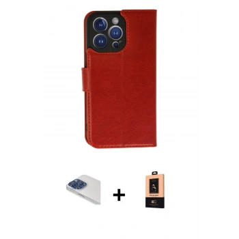 MARSİLYAN™- iPhone 13 Pro Max Kılıf Siluet Işık Serisi - Şeffaf Maxco Cam Ekran Koruyucu + Pers Alüminyum Kamera Lens - LT