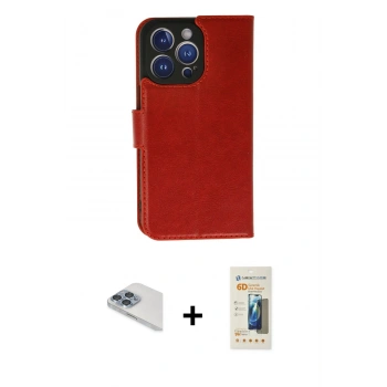 MARSİLYAN™- iPhone 13 Pro Max Kılıf Siluet Işık Serisi - Siyah 6D Mat Seramik Hayalet Nano Ekran Koruyucu + Pers Alüminyum Kamera Lens - SABE