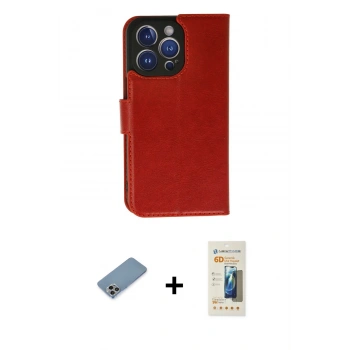 MARSİLYAN™- iPhone 13 Pro Max Kılıf Siluet Işık Serisi - Siyah 6D Mat Seramik Hayalet Nano Ekran Koruyucu + Shine Kamera Lens Koruma Cam - GI