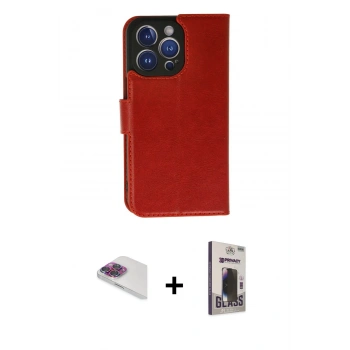 MARSİLYAN™- iPhone 13 Pro Max Kılıf Siluet Işık Serisi - Siyah Bilvis Hayalet Cam Ekran Koruyucu + Pers Alüminyum Kamera Lens - GI