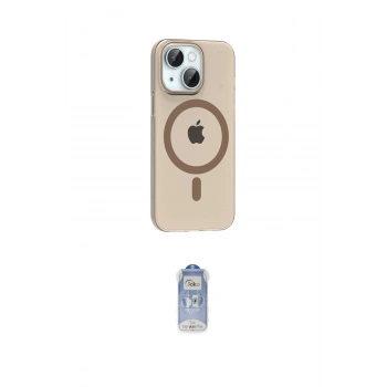 MARSİLYAN™- iPhone 14 Kılıf Pusula Form Özel Seri - Siyah Joko Magic 5D Cam