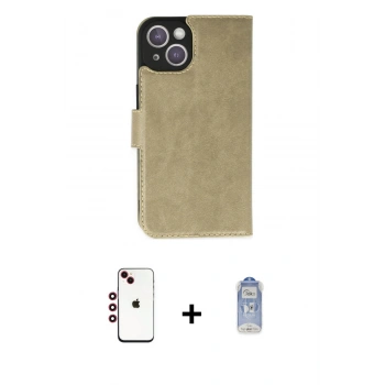 MARSİLYAN™- iPhone 14 Kılıf Siluet Işık Serisi - Siyah Joko Magic 5D Cam + Shine Kamera Lens - KI