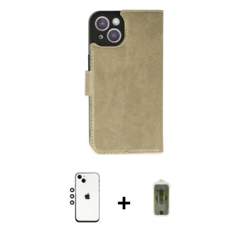 MARSİLYAN™- iPhone 14 Kılıf Siluet Işık Serisi - Siyah Joko Magic 5D Hayalet Cam + Shine Kamera Lens - GS