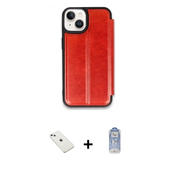 MARSİLYAN™- iPhone 14 Kılıf Zirve Yansıma Serisi - Siyah Joko Magic 5D Cam + Diamond Kamera Lens - SABE