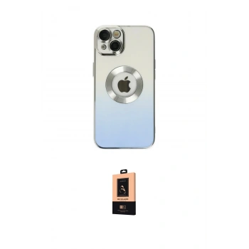 MARSİLYAN™- iPhone 14 Plus Kılıf Kutup Yansıma Özel Seri - Şeffaf Maxco Cam Ekran Koruyucu