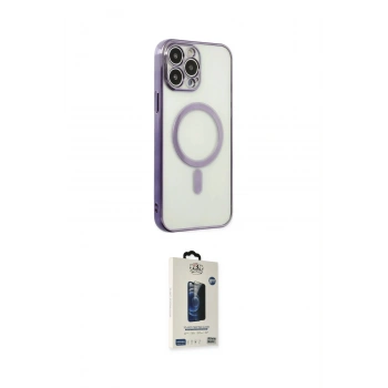 MARSİLYAN™- iPhone 14 Pro Kılıf Doruk Minimal - Siyah Bilvis Hayalet Cam Ekran Koruyucu