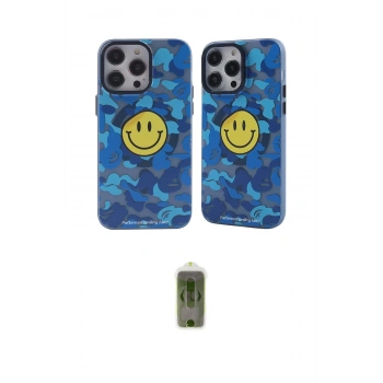 MARSİLYAN™- iPhone 14 Pro Kılıf Nova Doku Koleksiyonu - Siyah Joko Magic 5D Hayalet Cam