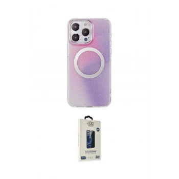MARSİLYAN™- iPhone 14 Pro Kılıf Pusula Form - Siyah Bilvis Hayalet Cam Ekran Koruyucu