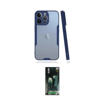 MARSİLYAN™- iPhone 14 Pro Max Kılıf Atlas Asil Serisi - Şeffaf 360 Full Body Arka Koruyucu