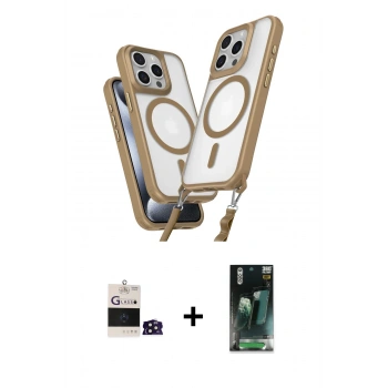 MARSİLYAN™- iPhone 14 Pro Max Kılıf Atlas Doku Koleksiyonu - Siyah 360 Mat Full Body Arka Koruyucu + Bilvis Titan Kamera Lens - DNMR