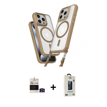MARSİLYAN™- iPhone 14 Pro Max Kılıf Atlas Doku Koleksiyonu - Siyah Bilvis Hayalet Cam Ekran Koruyucu + Bilvis Titan Kamera Lens - DNMR