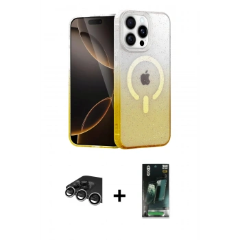 MARSİLYAN™- iPhone 14 Pro Max Kılıf Eksen Minimal Özel Seri - Siyah 360 Mat Full Body Arka Koruyucu + Raze Metal Kamera Lens - GS