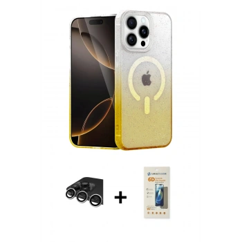 MARSİLYAN™- iPhone 14 Pro Max Kılıf Eksen Minimal Özel Seri - Siyah 6D Mat Seramik Hayalet Nano Ekran Koruyucu + Raze Metal Kamera Lens - GS