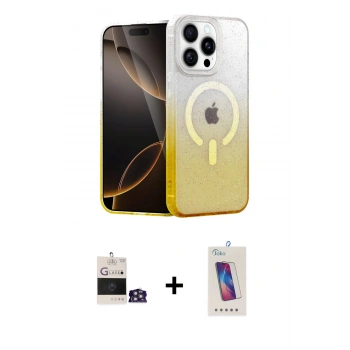 MARSİLYAN™- iPhone 14 Pro Max Kılıf Eksen Minimal Özel Seri - Siyah Joko 5D Cam + Bilvis Titan Kamera Lens - GS