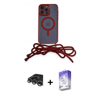 MARSİLYAN™- iPhone 14 Pro Max Kılıf Eksen Özel Seri - Siyah Bilvis 5in1 3D Magic Cam Ekran Koruyucu + Raze Metal Kamera Lens - GS