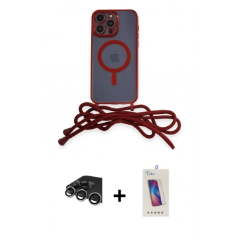 MARSİLYAN™- iPhone 14 Pro Max Kılıf Eksen Özel Seri - Siyah Joko 5D Cam + Raze Metal Kamera Lens - GS
