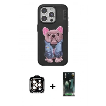 MARSİLYAN™- iPhone 14 Pro Max Kılıf İz Minimal Koleksiyonu - Şeffaf 360 Full Body Arka Koruyucu + PVD Metal Kamera Lens - TU