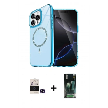 MARSİLYAN™- iPhone 14 Pro Max Kılıf Kıvılcım Form Prime - Siyah 360 Mat Full Body Arka Koruyucu + Bilvis Titan Kamera Lens - DNMR