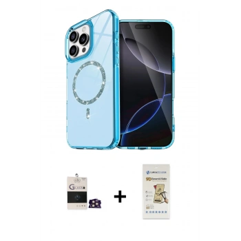 MARSİLYAN™- iPhone 14 Pro Max Kılıf Kıvılcım Form Prime - Siyah Mat Seramik Nano Ekran Koruyucu + Bilvis Titan Kamera Lens - GD