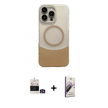 MARSİLYAN™- iPhone 14 Pro Max Kılıf Kozmos Form Özel Seri - Siyah Bilvis 3D Mat Cam Ekran Koruyucu + Bilvis Titan Kamera Lens - GD