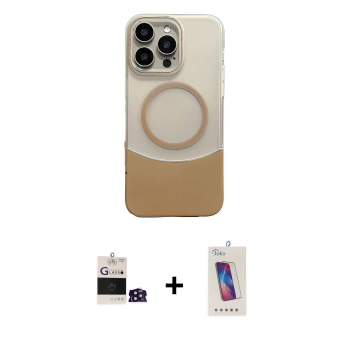 MARSİLYAN™- iPhone 14 Pro Max Kılıf Kozmos Form Özel Seri - Siyah Joko 5D Cam + Bilvis Titan Kamera Lens - DNMR